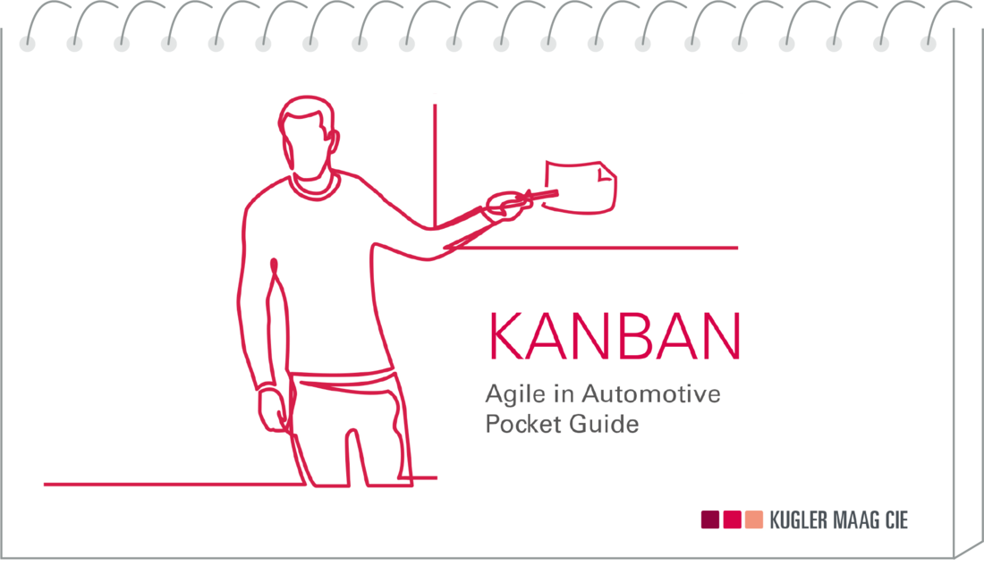 Agile Automotive-Literatur: Cover des Kanban-Pocketguides