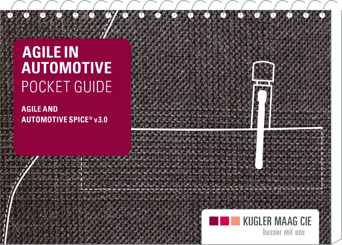 Cover zum Pocketguide Automotive SPICE & Agile